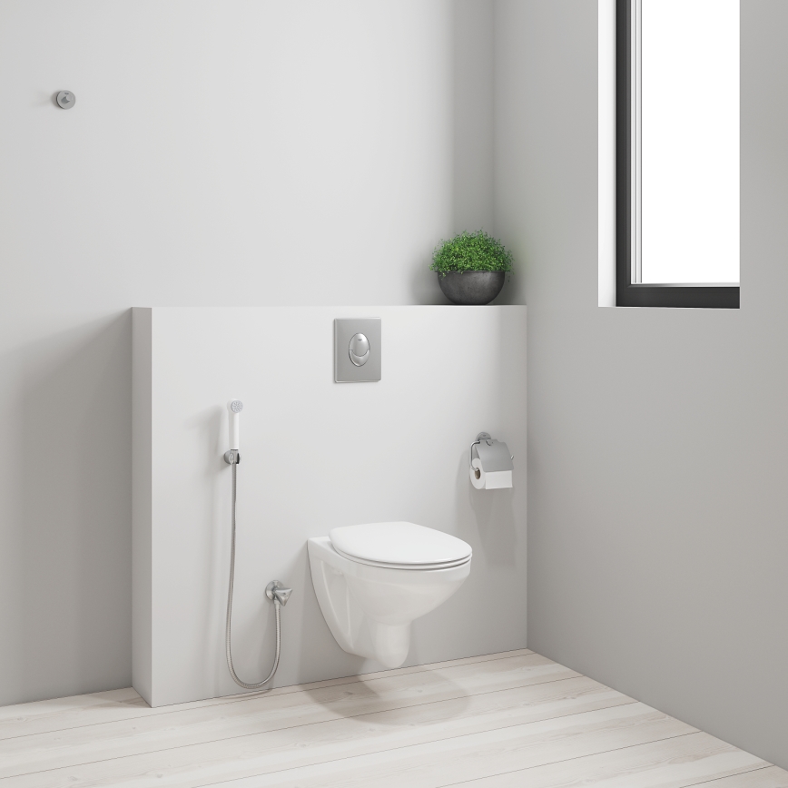 GROHE 26356IL0 - Doccetta bidet a mano TEMPESTA-F 30, 1250 mm, bianco