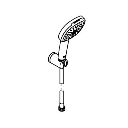 GROHE 26399001 - Duschset VITALIO COMFORT 110 glänzender Chrom