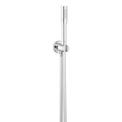 GROHE 26404000 - Handbrause STICK mit Brauseschlauch und Halterung, glänzender Chrom