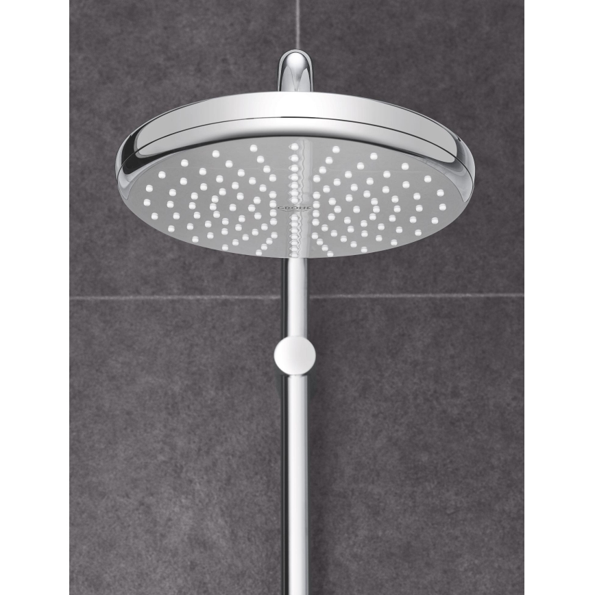 GROHE 26408000 - Tête de douche TEMPESTA Ø 210 mm chrome brillant