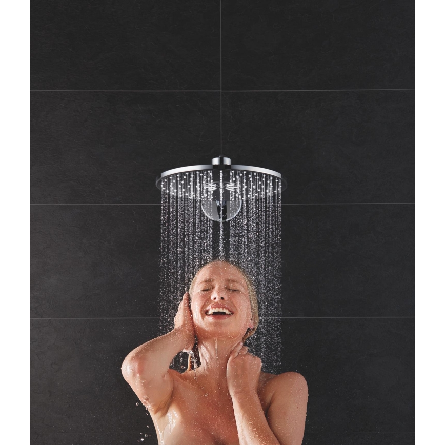 GROHE 26475000 - Tête de douche RAINSHOWER SMARTACTIVE 310 mm chromé brillant