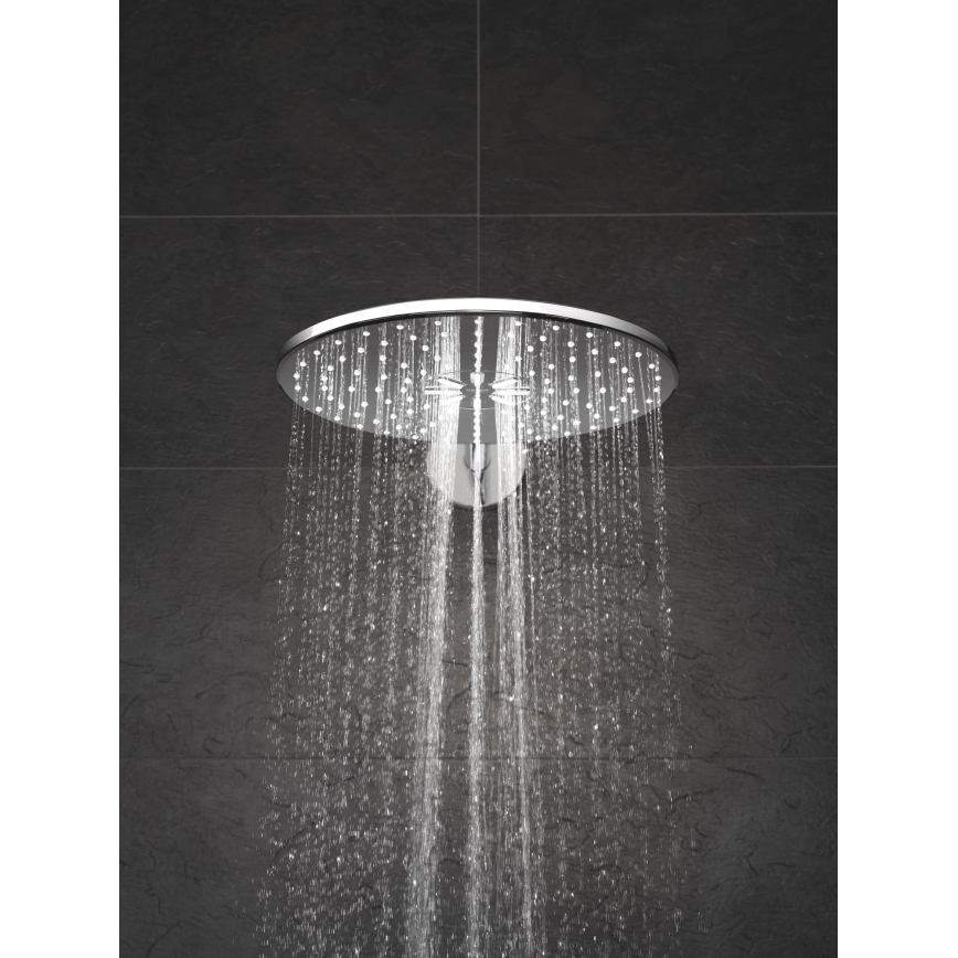 GROHE 26475000 - Tête de douche RAINSHOWER SMARTACTIVE 310 mm chromé brillant