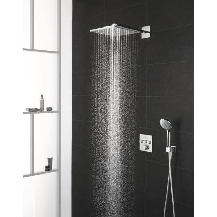GROHE 26479000 - Soffione doccia RAINSHOWER SMARTACTIVE 310 CUBE cromo lucido