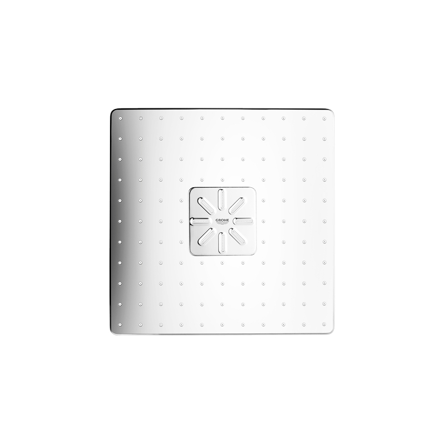 GROHE 26479000 - Tête de douche RAINSHOWER SMARTACTIVE 310 CUBE, finition chrome brillant