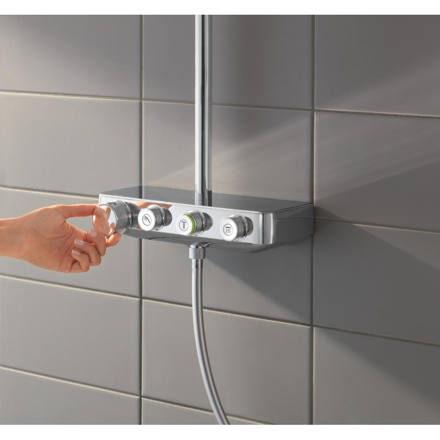 GROHE 26508000 - Duschsystem EUPHORIA SMARTCONTROL 310 CUBE glänzender Chrom