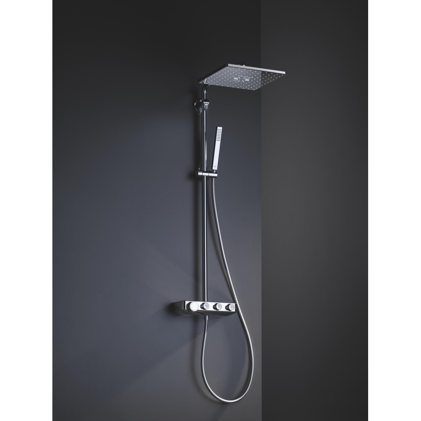 GROHE 26508000 - Sistema doccia EUPHORIA SMARTCONTROL 310 CUBE, cromo lucido