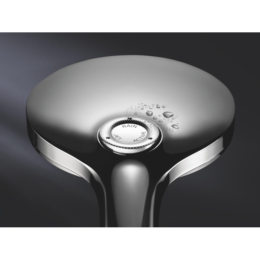 GROHE 26544000 - RAINSHOWER SMARTACTIVE Doccia a mano 130 mm, cromato lucido