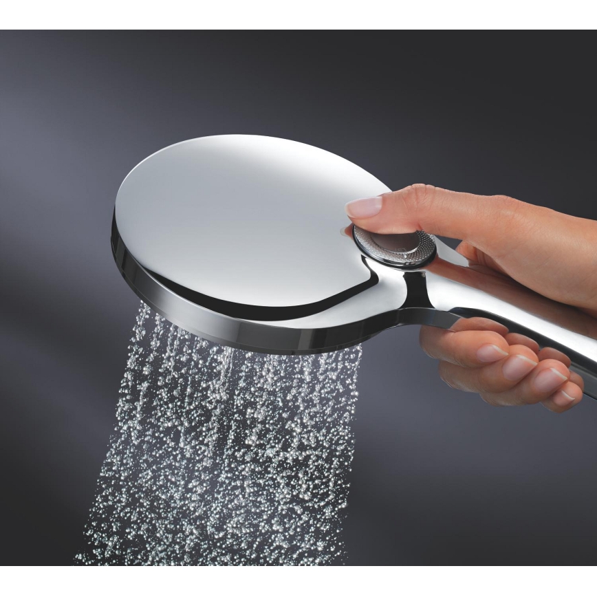 GROHE 26544000 - RAINSHOWER SMARTACTIVE Doccia a mano 130 mm, cromato lucido