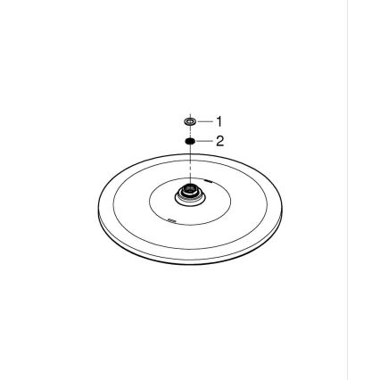 GROHE 26561000 - RAINSHOWER 310 mm Soffione doccia, cromato lucido