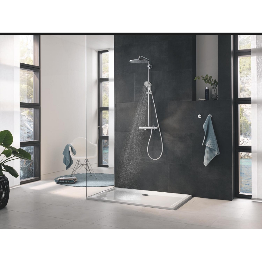 GROHE 26561000 - Tête de douche RAINSHOWER 310 mm chrome brillant
