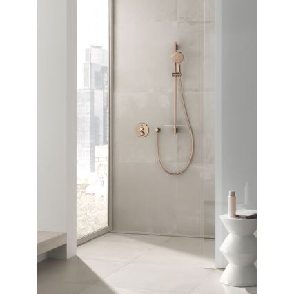 GROHE 26574DL0 - Douchette à main RAINSHOWER SMARTACTIVE 130 mm, finition cuivre brossé