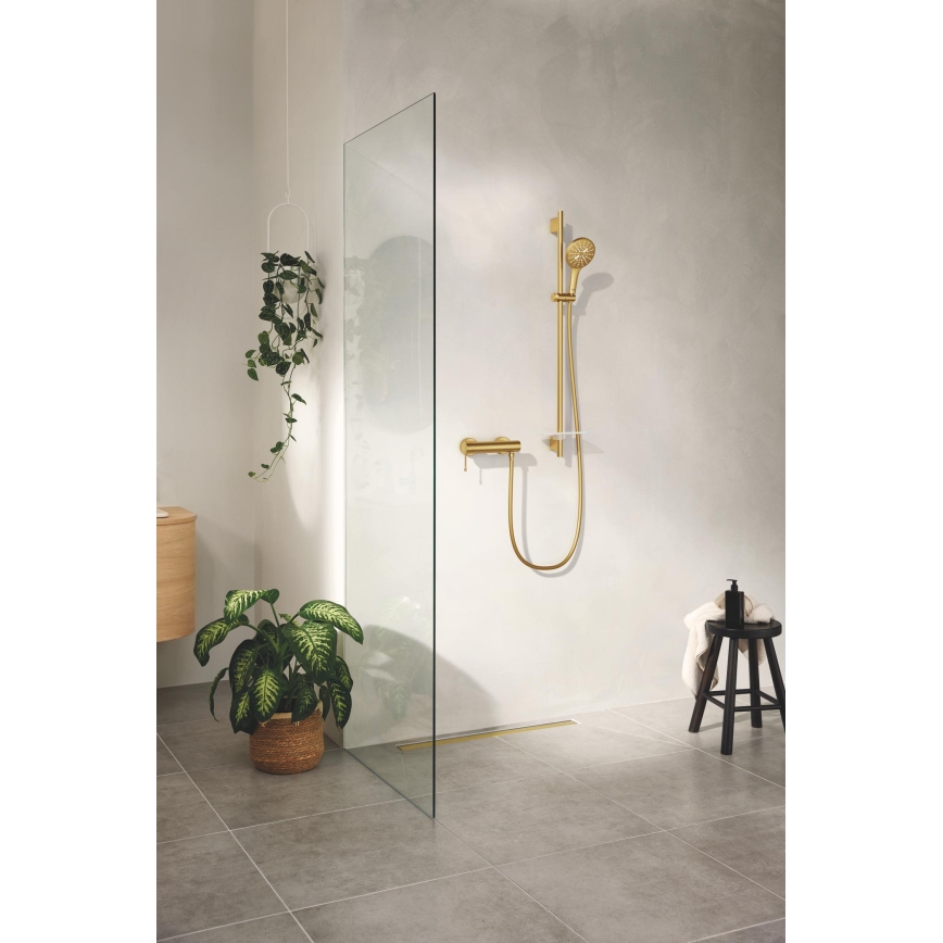 GROHE 26574GN0 - Douchette à main RAINSHOWER SMARTACTIVE 130 dorée
