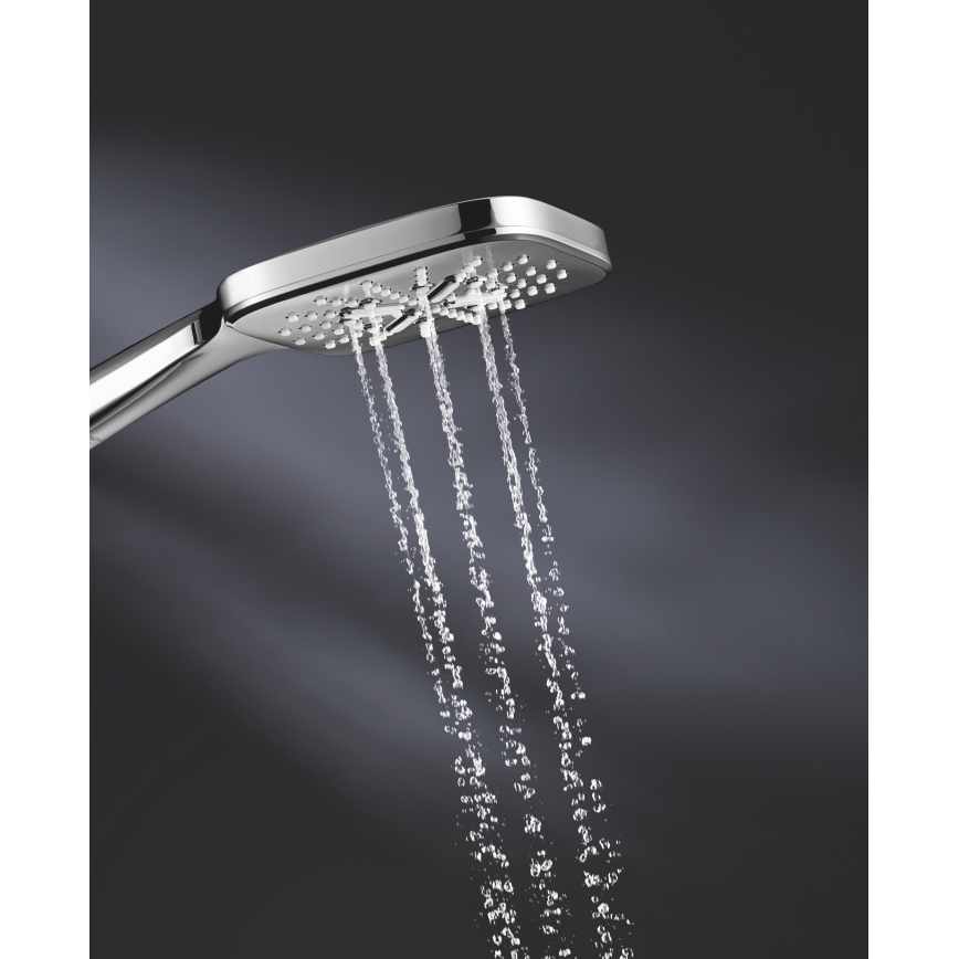GROHE 26582000 - Doccetta RAINSHOWER SMARTACTIVE 130 CUBE cromata lucida
