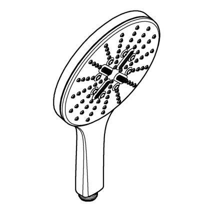 GROHE 26590000 - RAINSHOWER SMARTACTIVE Doccetta Ø 150 mm, cromato lucido