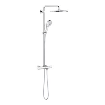 GROHE 26648000 - Système de douche RAINSHOWER SMARTACTIVE 310, 450 mm, chrome brillant
