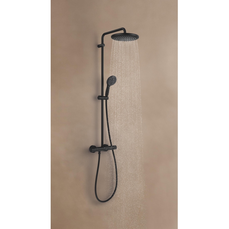 GROHE 266772431 - Duschsystem VITALIO START SYSTEM 250 390 mm schwarz