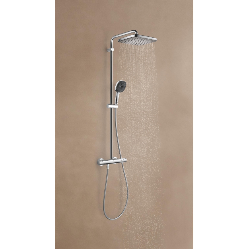 GROHE 26696001 - Duschsystem VITALIO COMFORT 250, 250 × 250 mm, Hochglanz-Chrom