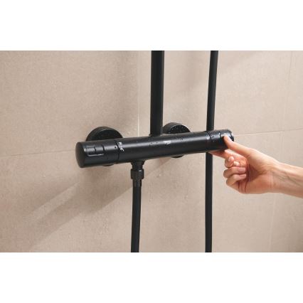 GROHE 266962431 - Système de douche VITALIO COMFORT 250 250 × 250 mm noir