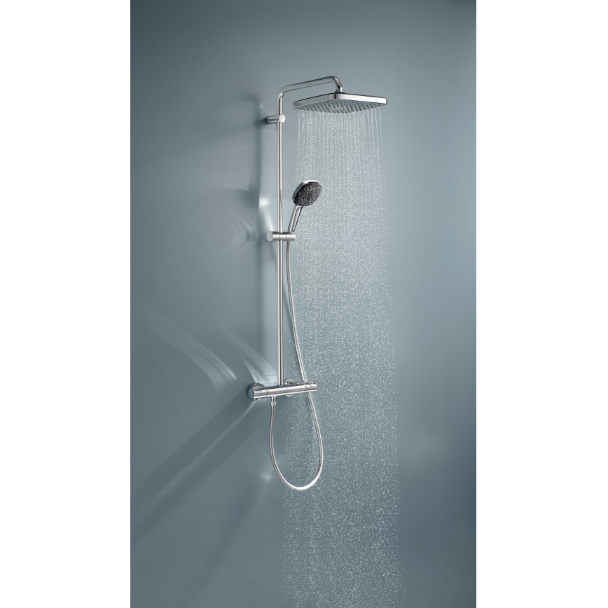GROHE 26697001 - Système de douche VITALIO COMFORT 250, 250 × 250 mm, chromé brillant