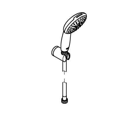 GROHE 26769001 - Set doccia VITALIO START 110 1750 mm cromo lucido