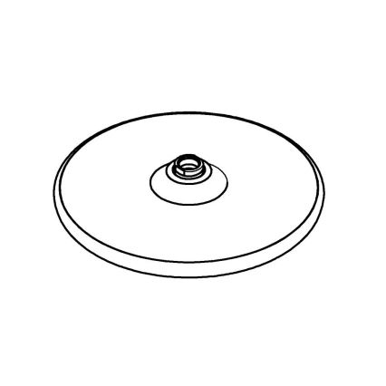 GROHE 26815000 - Tête de douche VITALIO START O 250 mm chrome brillant