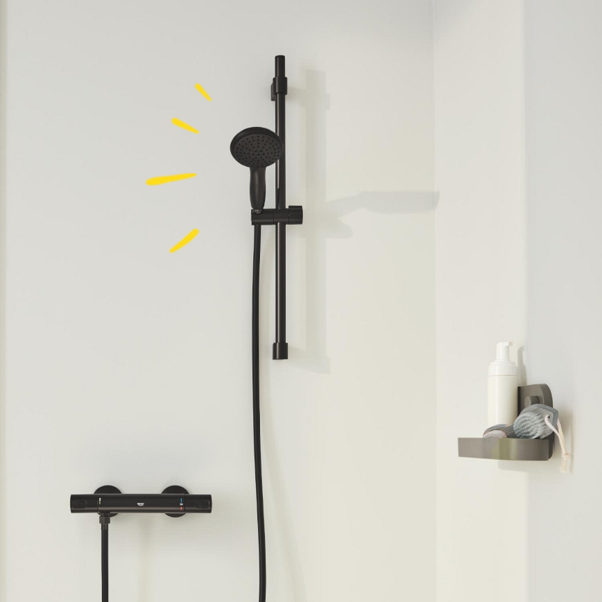 GROHE 269612431 - Barra doccia VITALIO UNIVERSAL 900 mm nera