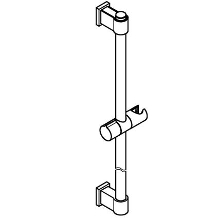 GROHE 269612431 - Duschstange VITALIO UNIVERSAL 900 mm schwarz
