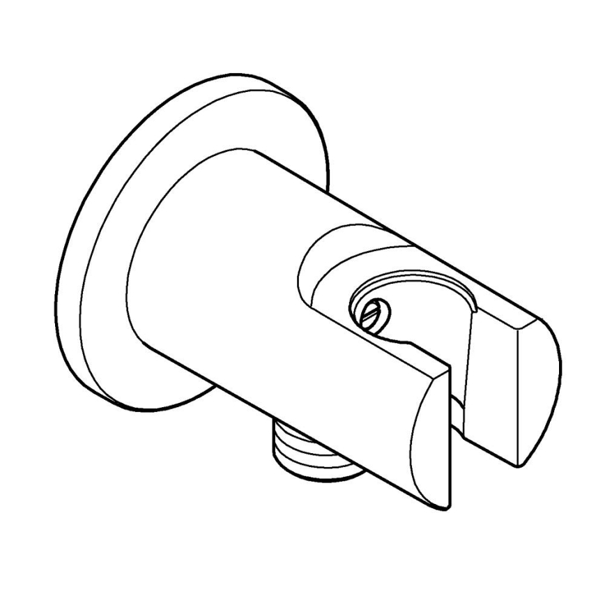 GROHE 26962001 - Wandanschlussbogen VITALIO 85 mm Glanzchrom