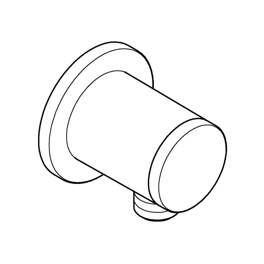 GROHE 26963001 - Attacco a parete VITALIO UNIVERSAL 12” cromo lucido