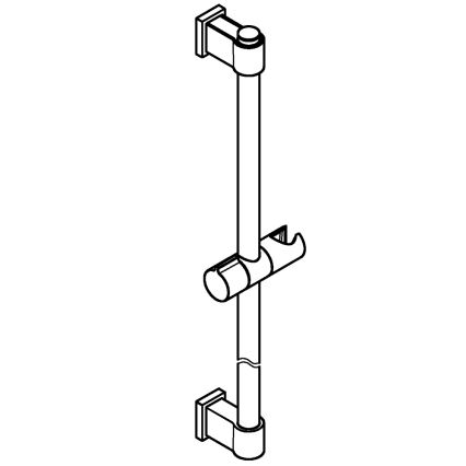 GROHE 26970001 - Asta doccia VITALIO UNIVERSAL 1150 mm cromo lucido