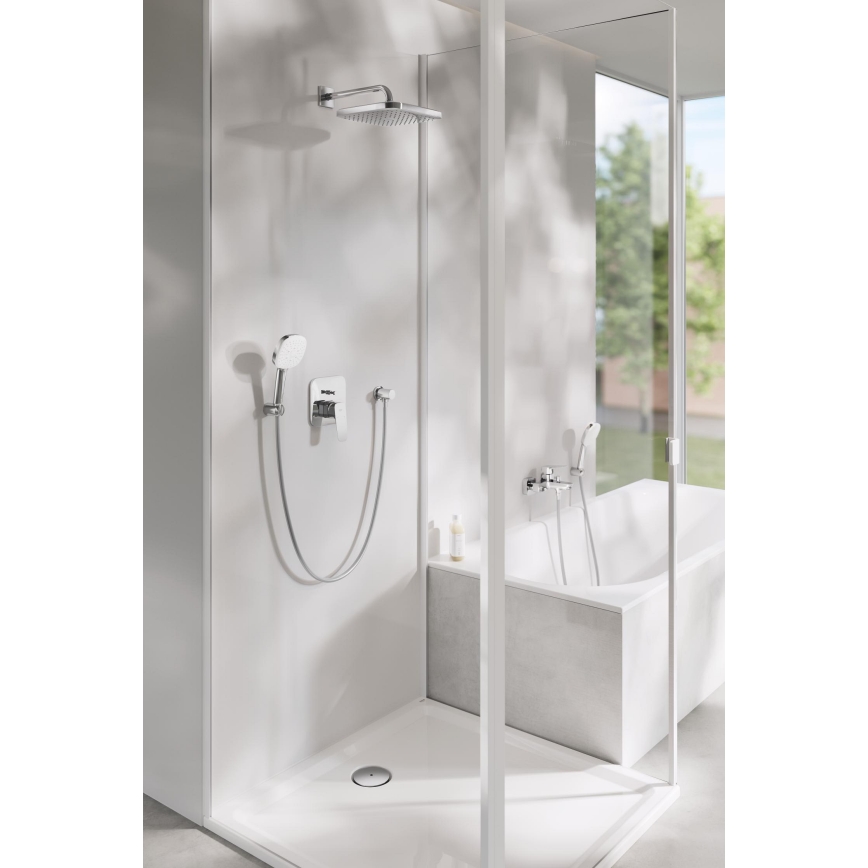 GROHE 27057000 - Coude mural RAINSHOWER DN 15, chrome brillant