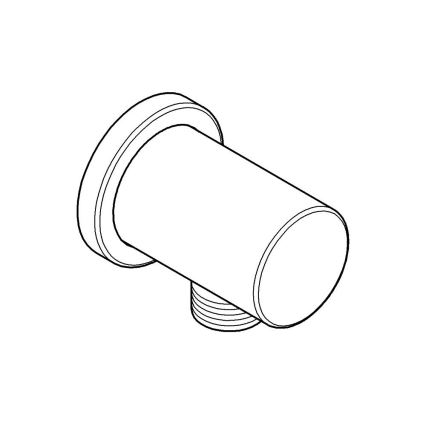 GROHE 27057GN0 - Gomito a parete RAINSHOWER DN 15 dorato