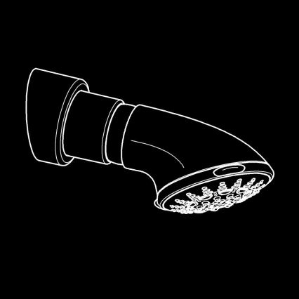 GROHE 27062000 - Tête de douche RELEXA 100 Five 95 mm chrome brillant