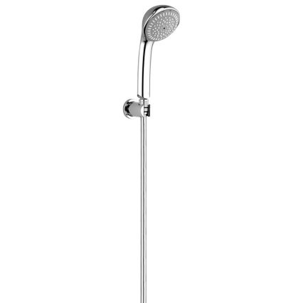 GROHE 27074000 - Supporto doccia a parete RAINSHOWER con rosetta rotonda, finitura cromata lucida