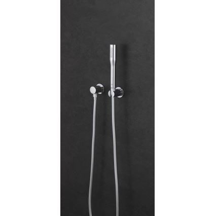 GROHE 27074000 - Wandhalterung für RAINSHOWER mit runder Rosette, glänzend verchromt
