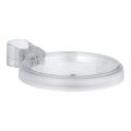 GROHE 27206000 - Porta sapone RELEXA per barra doccia Ø 22 o 25 mm, trasparente