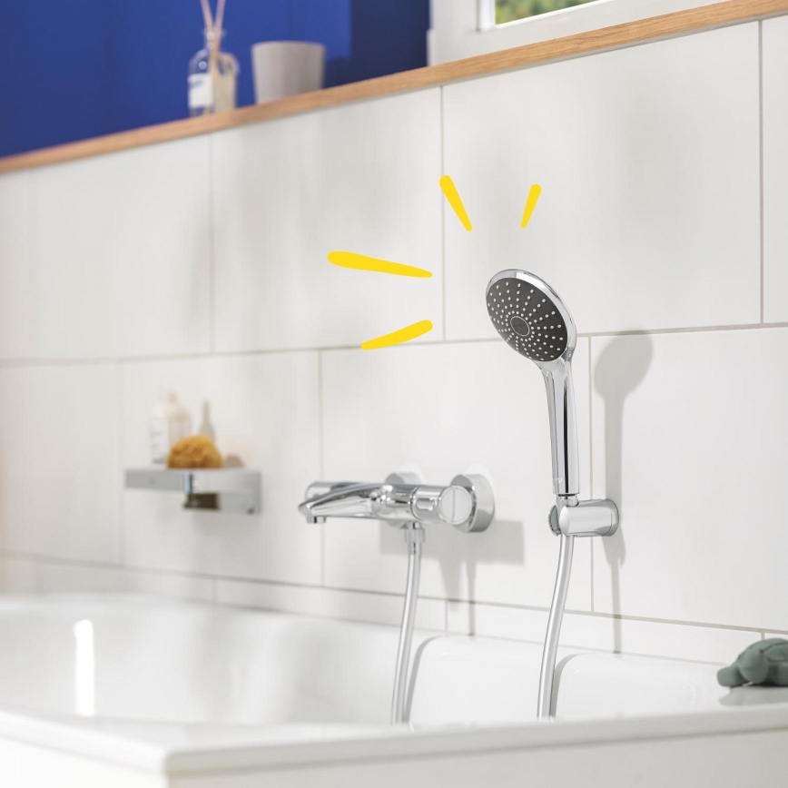 GROHE 27316000 - Pommeau de douche à main VITALIO JOY 110 mm, finition chrome brillant