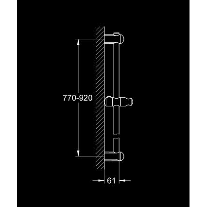GROHE 27500000 - Asta doccia EUPHORIA 900 mm cromo lucido