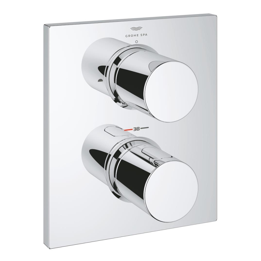 GROHE 27618000 - Thermostat-Abdeckkappe GROHTHERM F, glänzender Chrom