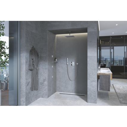 GROHE 27693000 - Supporto doccia da parete EUPHORIA CUBE cromo lucido