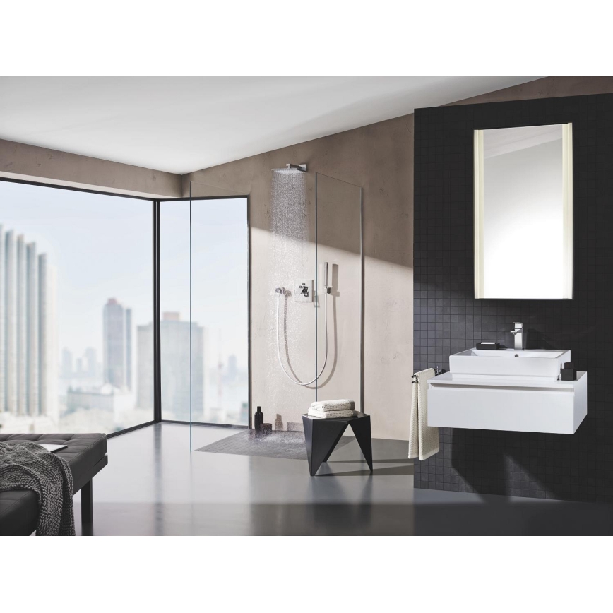 GROHE 27704000 - Gomito da parete EUPHORIA CUBE 12” cromo lucido