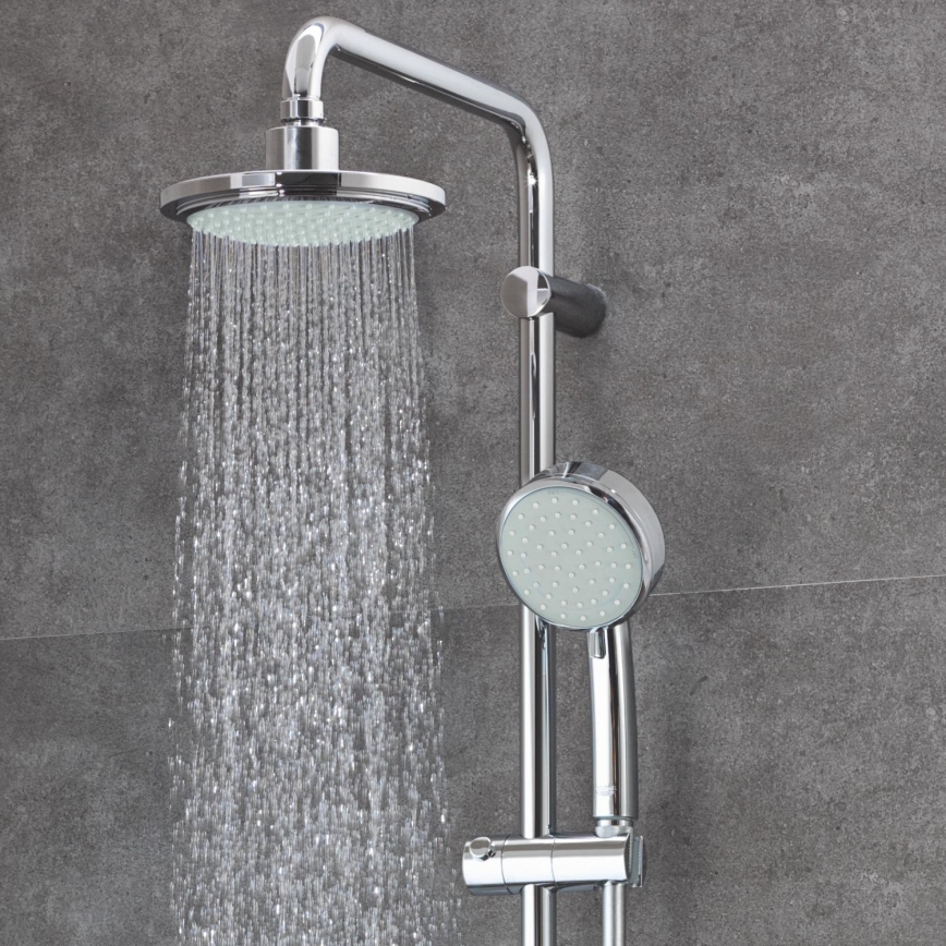 GROHE 27922000 - Duschsystem TEMPESTA COSMOPOLITAN 160 mm, Hochglanz-Chrom