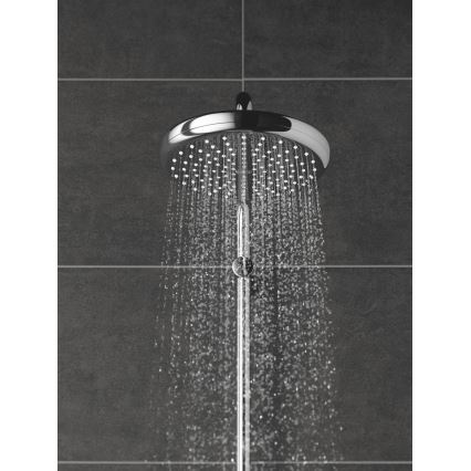 GROHE 27922001 - Duschset mit Thermostat-Armatur TEMPESTA COSMOPOLITAN 210 glänzender Chrom