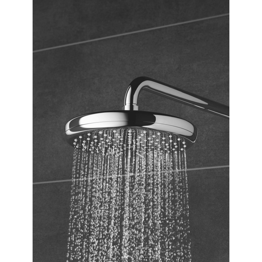 GROHE 27922001 - Set doccia con miscelatore termostatico TEMPESTA COSMOPOLITAN 210, cromo lucido
