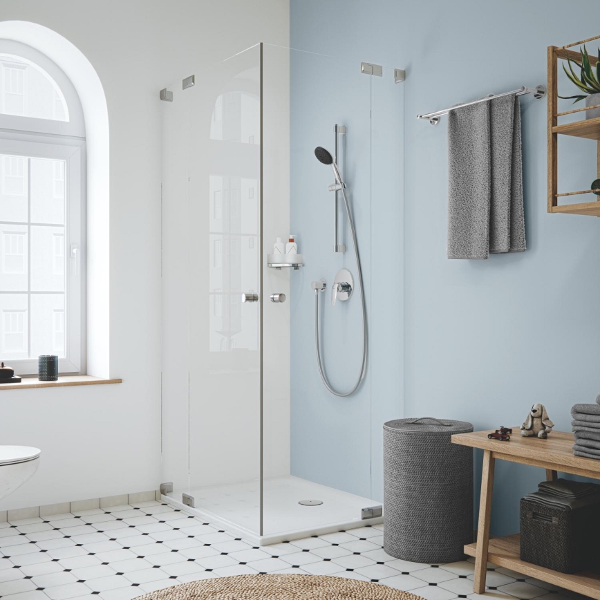 GROHE 27948001 - Ensemble de douche VITALIO START 110 600 mm chrome brillant