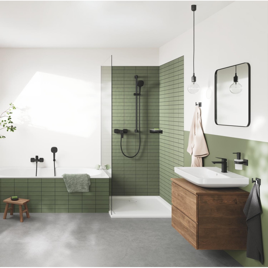 GROHE 279582430 - Supporto per doccetta VITALIO UNIVERSAL 61 mm, nero