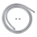 GROHE 28146000 - Metall-Duschschlauch 2000 mm, M15 × M15, hochglänzender Chrom