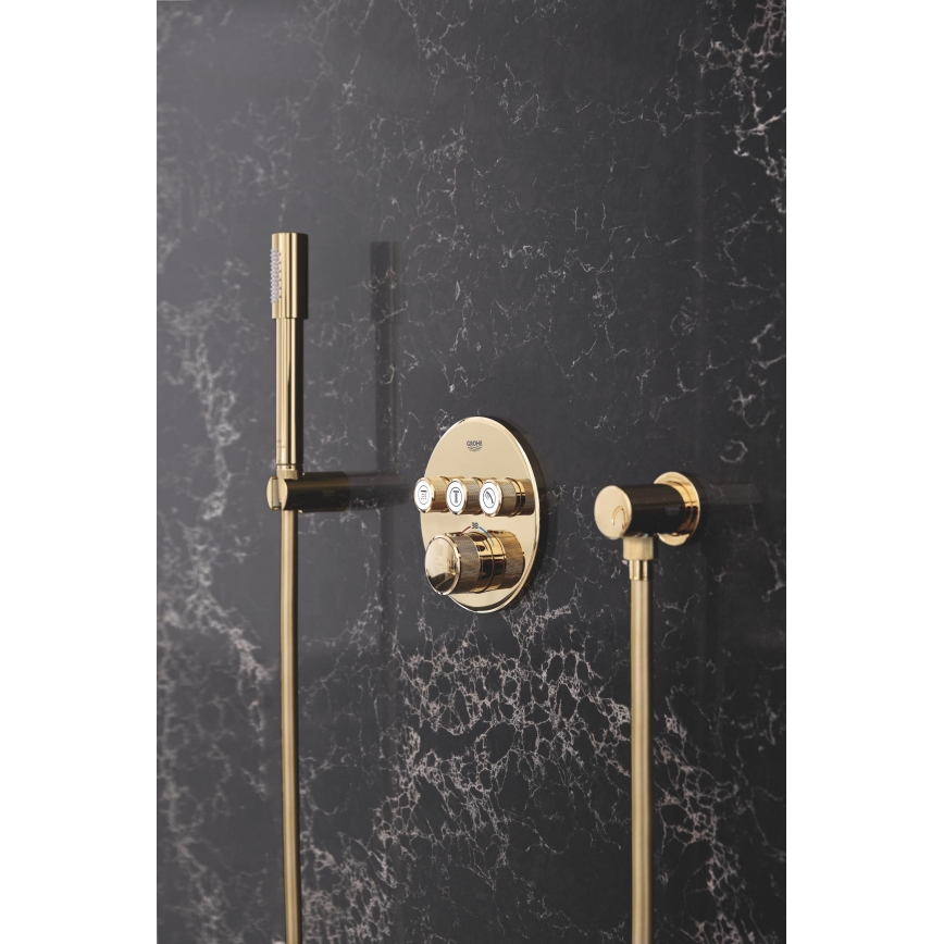 GROHE 28388GL0 - SILVERFLEX Duschschlauch 1750 mm, goldfarben