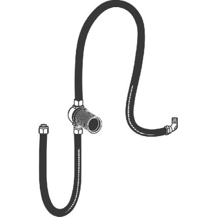 GROHE 28995000 - Kit di collegamento TALENTOFILL DN 20, finitura cromo lucido