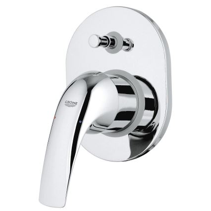 GROHE 29043000 - Miscelatore per vasca EUROCUBE, cromato lucido